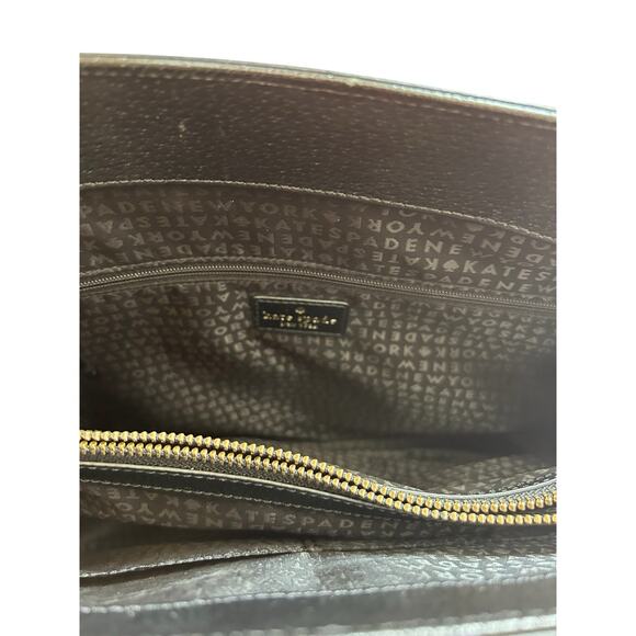 Kate Spade Wellesley Elena Pebbled Black Leather  Shoulder Bag- NWOT - Picture 5 of 8